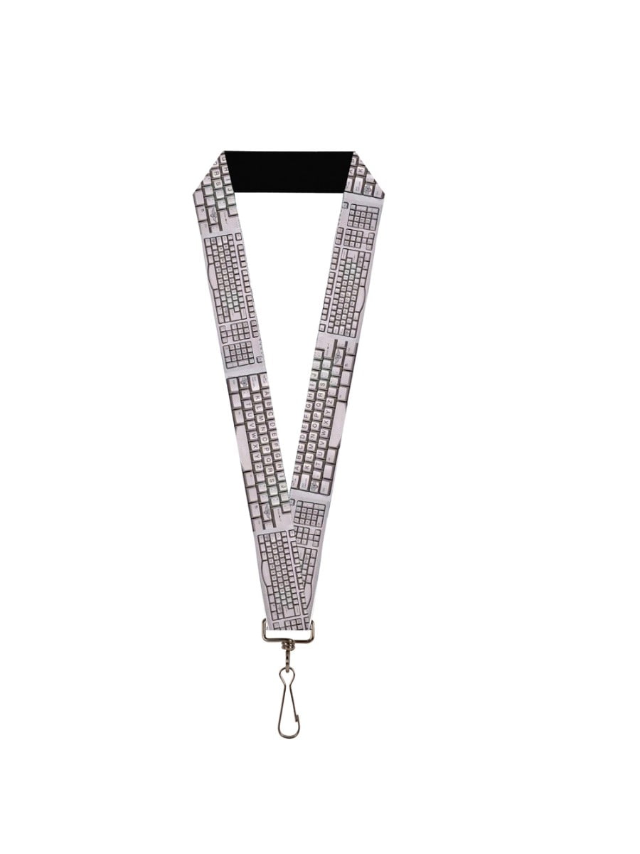 Computer Keyboard Keys Lanyard