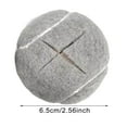 thumbnail image 5 of LYCAQL 2 PCS Precut Walker Tennis Ball for Furniture Legs and Floor Protection, Heavy Duty Long Lasting Felt Pad Covering,Grey, 5 of 5