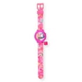 thumbnail image 2 of Barbie Kids Flashing Lights LCD Watch with Printed Strap and Heart Shaped Hanging Charm (BDT4156WM), 2 of 3