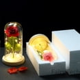 thumbnail image 4 of Lámpara de amor romántica LED Rosa eterna, lámina de oro de 24K, guirnalda de flores, luces nocturnas en cúpula para Navidad, regalo del Día de San Valentín, 4 of 4
