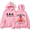Pink, variant on Hajime No Ippo Kamogawa Boxing Gym Hoodie Long Sleeve Streetwear Women Men Hooded Sweatshirts Trendy Outfits