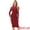 Dark Red, variant on Mesh Ruch Elegant Cocktail Bodycon Dress M Black