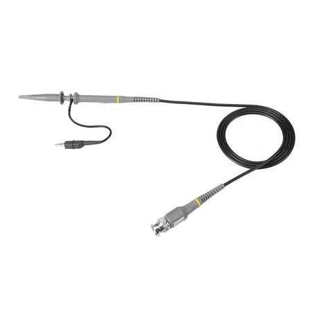 3.94ft P6100 Oscilloscope Probe 100MHz X10 Test Scope Probes BNC Clip Cable piece