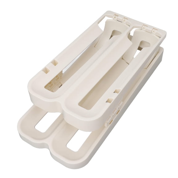Suodoka Space‑Saving Foldable Rolling Egg Dispenser – 26‑Egg Capacity, Double‑Layer Design, Easy‑Refill, Durable HIPS, Fridge Organizer