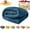 Blue, variant on Emotional Support Blanket Yellow, Dog Mood Calming Blanket, Soft Ribbed Plush Throw for Sofa Bed Kennel Crate, Washable Cozy Cover with for Small Medium Large Breeds(Yellow,28 * 39in)