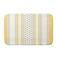thumbnail image 4 of Simply Daisy 24" x 17" Plush Microfiber Blue Comb Dot Bath Mat, 4 of 5