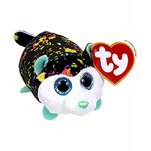 TY Beanie Boos Teeny Tys 4" PRINCE Husky Dog Stackable Plush Stuffed Animal Toy