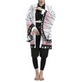 thumbnail image 4 of Kochou Shinobu Demon Slayer Cosplay Costume Set Anime Shinobu Haori Kimono Uniform Coat Women Halloween Roly Play Set, 4 of 4