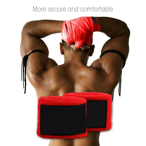 Boxing Handwraps, Boxing Boxing Handwrap 1 Par Hestwraps, 4 Colores Envoltura A Mano Para Boxing Kickboxing Muay Tailandés De Protección De Interiores