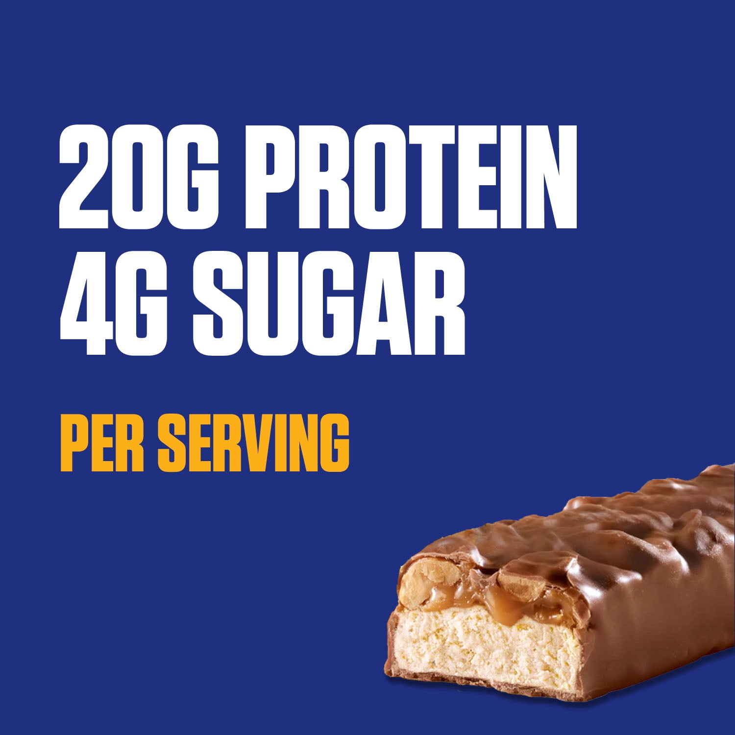 (4 pack) Snickers Peanut & Caramel Hi Protein Bar - 2.01 oz