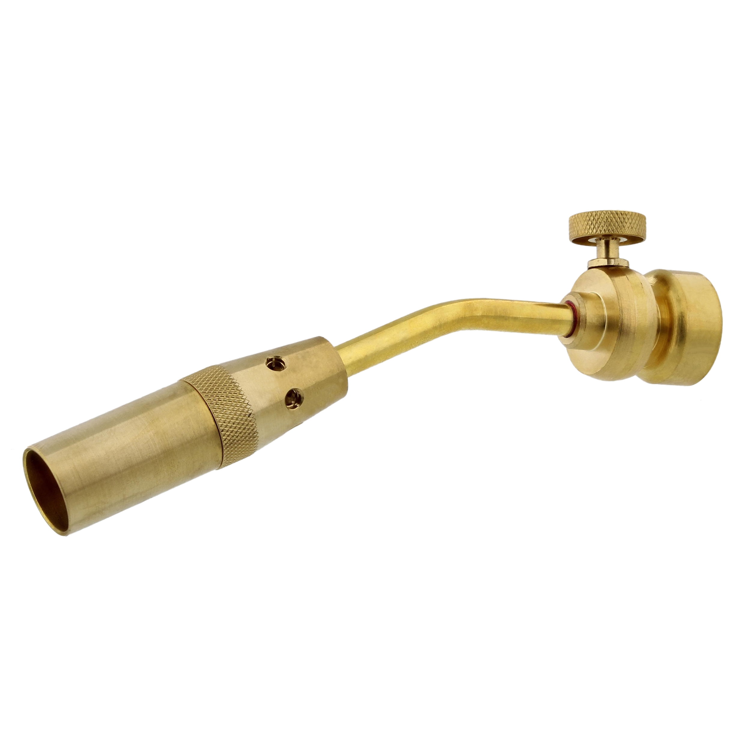 BISupply Brass Pencil Tip Torch Head Handheld Propane Kit - 2cm Diameter Tip