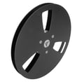 thumbnail image 1 of 1/4x7 Inch Empty Tape Reel, 3 Holes Open Reel Sound Takeup Reel, Empty Aluminum Alloy Take Up Reel With Wind Resistance Features For Recording Nab, 1 of 8