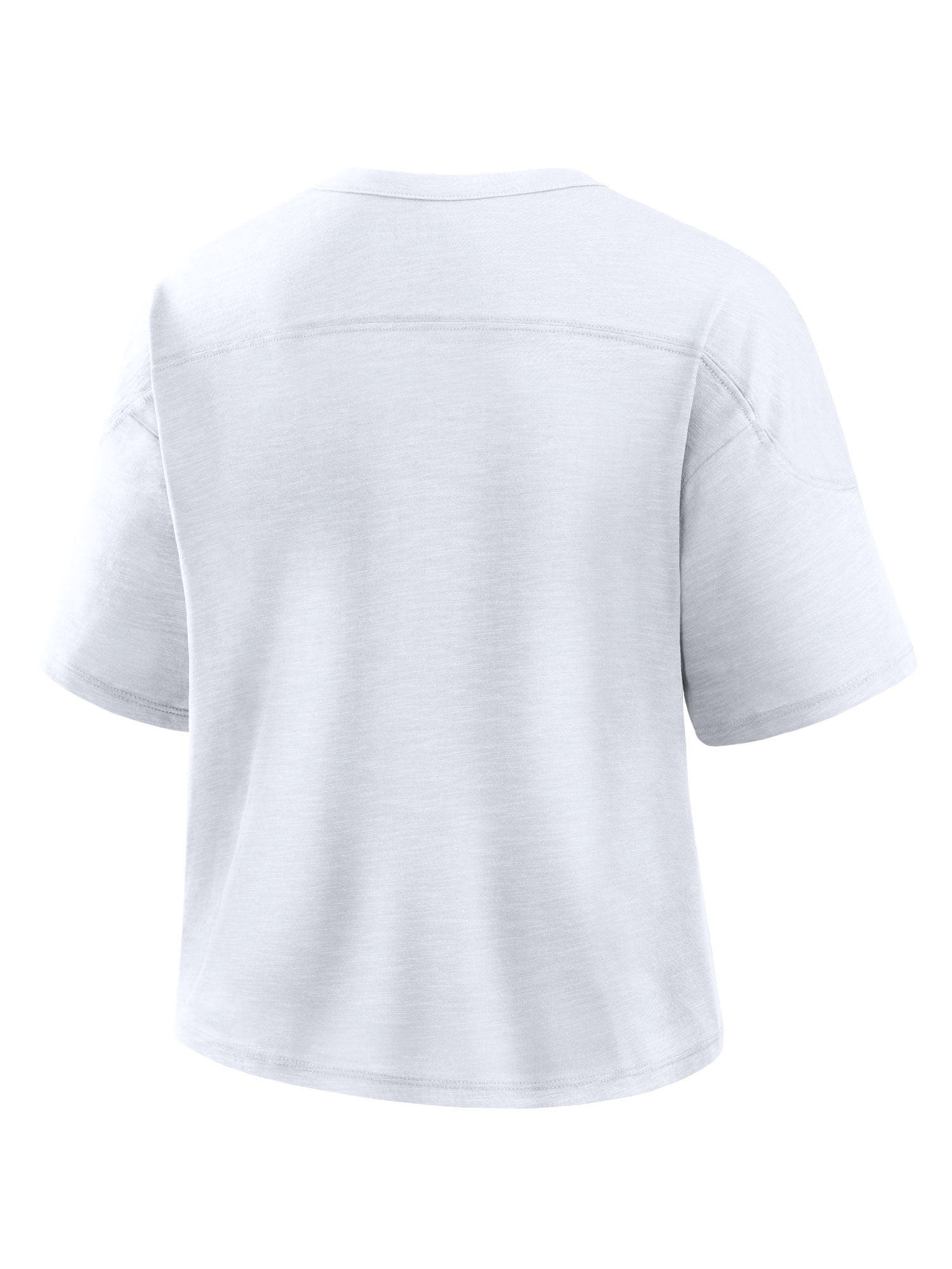 NFL Buffalo Bills Women's Cotton White Short Sleeve T-Shirt