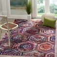 thumbnail image 3 of SAFAVIEH Monaco Kelsey Geometric Area Rug, Pink/Multi, 4' x 5'7", 3 of 6