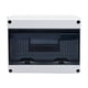 thumbnail image 2 of Caja de conexiones eléctricas de plástico IP66 impermeable para exteriores con interruptor MCB montado en panel 12 vías, 2 of 4