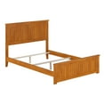 thumbnail image 2 of AFI Nantucket Full Foundation Bed with Matching Footboard, Light Toffee, 2 of 12