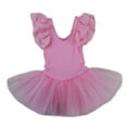 thumbnail image 2 of Wenchoice Pink Chiffon Cap-Sleeve Ballet Dress Girls S(1Y-2Y), 2 of 2