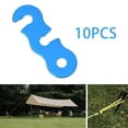 thumbnail image 3 of Maoww 10Pieces Tent Rope Adjuster Ultralight Strong for Outdoor Activity Blue, 3 of 9