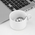 thumbnail image 2 of Silver Stainless Steel Teakettles Strainer Tea Locking Spice Egg Shaped Ball, 2 of 8
