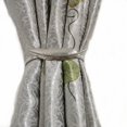 thumbnail image 1 of Tieback de cortina decorativa, plata, 2 piezas de hebillas de cortina de cuerda de resorte de metal ajustable para la decoración de la ventana del hotel de la oficina en el hogar, 1 of 5