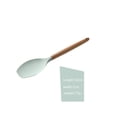 thumbnail image 3 of Advancent 1 cuchara de sopa con mango de madera, espátula, cepillo, raspador, servidor de Pasta, batidor de huevos, olla antiadherente, utensilios de Cocina y Comedor cuchara plana Advancent HA0025-06B, 3 of 6