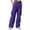 Purple Pants for Women, variant on jtjvou Cargo Pants Women Hiking Travel Stretch Water Resistant Pants High Waisted Wide Leg Baggy Trousers with Pockets Green L