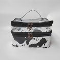 thumbnail image 1 of Bolsa de maquillaje Bolsa de maquillaje portátil Patrón de vaca Bolso de viaje de negocios Bolsa impermeable Pu, 1 of 5