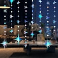 thumbnail image 1 of Conjunto creativo de flores con forma de estrella, colgante aéreo, decoración para fiesta de cumpleaños y dormitorio, 1 of 5