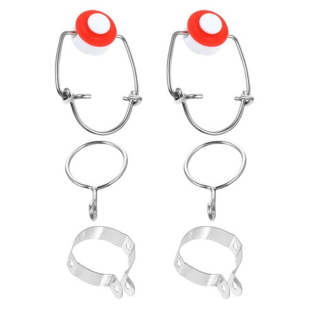 

2pcs Champagne Wine Bottle Stopper Portable Sealer Plug Stopper Wine Stopper