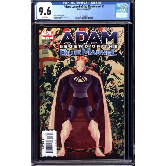 Adam: Legend of the Blue Marvel #3 - CGC 9.6 Comic Book