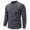 #Gray, variant on DPTALR Men's Striped Elastic Knit Warm Loose Casual Round-Neck Sweater,Black,XXL