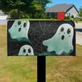thumbnail image 3 of Halloween Cute Ghost Spider Web Mailbox Covers,Magnetic 21x25.5 Inch Mailbox Wrap Waterproof Durable Fall Welcome Box Wrap for Yard Farmhouse Decorative, 3 of 4