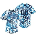 thumbnail image 1 of LS Custom Unisex Baseball Jersey  Camouflage T-shirts Breathable Sportswear Team Traning Uniform  Personalized Name Logo Number, 1 of 6