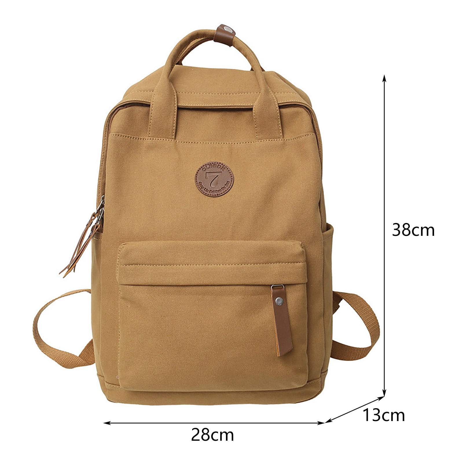 Mini Small Backpack for Women Casual Canvas Purse Fashion 