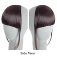thumbnail image 5 of Magik Clip in on Thin Neat Bangs Human Hair Front Fringe Hair Extensions Hairpiece, 5 of 5