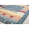 thumbnail image 6 of Rugs America Jaelyn JD55B Twilight Bayou Tribal Bohemian Blue Area Rug, 5'3" x 7'0", 6 of 8