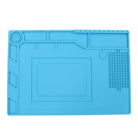 

Silicone Heat Insulation Pad Anti-Slip Soldering Mat for Electronic Repair Corrosion-Resistant Silicone Maintenance Pad with Excellent Heat Resistance for Safe Working
