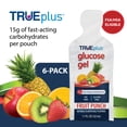 thumbnail image 5 of TRUEplus Glucose Gel Pouch, 15g Fast-Acting Carbohydrates, Fruit Punch Flavor, 6 Pack, 5 of 8