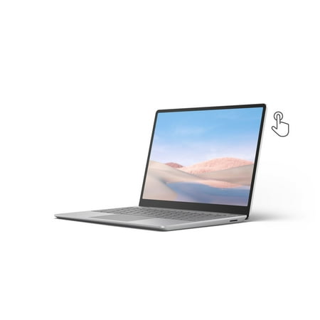 Microsoft Surface Laptop Go, 12.4" Touchscreen, Intel Core i5-1035G1, 8GB Memory, 128GB SSD, Platinum, THH-00001
