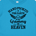 thumbnail image 4 of Inktastic Handpicked for Earth by My Grammy in Heaven with Angel Wings Boys or Girls Baby T-Shirt, 4 of 5