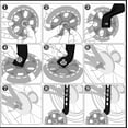 thumbnail image 2 of Huryfox 1 Pair Training Wheels for Bike,12/14/16/18/20 inch Bicycle Assist Safety Flash Wheel, 2 of 8