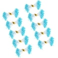 thumbnail image 4 of Estambre azul de bricolaje, 900 piezas de estambre de perlas estambre artificial azul estambre de perlas multifuncional, 4 of 9