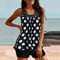thumbnail image 3 of VBVC Two Piece Womens Tankini Swimsuits Modest Tankini Bathing Suit with Shorts Swimwear, 3 of 6