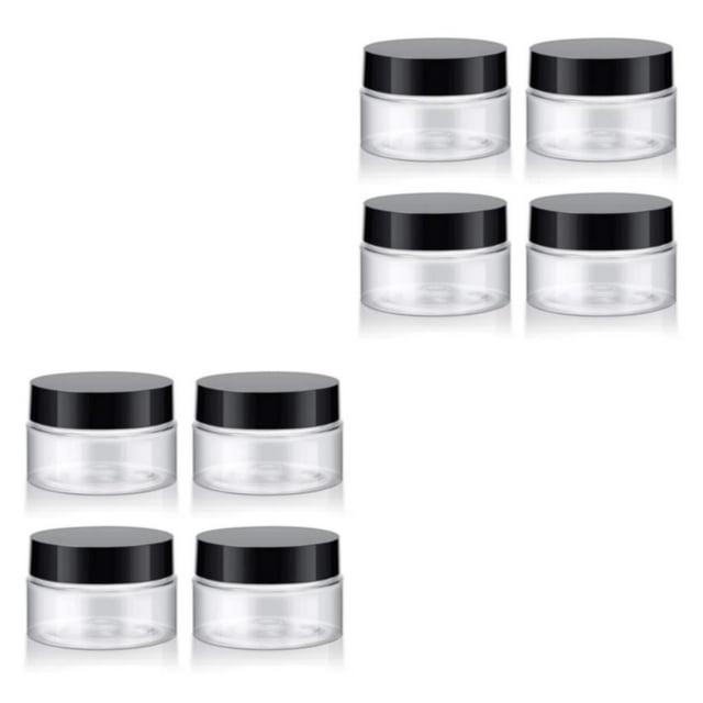 braveheart 4pack/lot Container Jars For Travel Storage Makeup Beauty Products Lightweight And Portable Wide 2Set