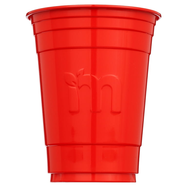 Matter Compostable Red Disposable Cups, 18 oz, 25 Count - Walmart.com