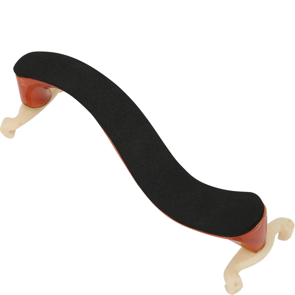 Adjustable Violin/Viola Shoulder Rest, Solid Wood Build For Comfortable, Stable Support, Includes Cloth