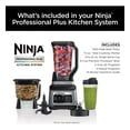 thumbnail image 2 of Ninja BN800, Procesador de Alimentos y Licuadora 3 en 1, 1200W, Auto-iQ, Vaso 700ml, Jarra 2.1L, Bowl 1.8L, Cuchillas de Acero Inoxidable, Ideal para Batidos, Salsas y Masas (Reacondicionado), 2 of 5
