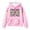 1-Pink1078, variant on Kiijoy St. Patrick's Day Hoodie for Girls Letter Print Pullover Sweatshirt, Sizes 3-4