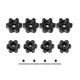 thumbnail image 1 of Durable Extended Wheel Adapter Metal Lock Nut Hexagon Adaptor Set Assembly Part for Remote Control Car Toy Accessory Red, 1 of 4