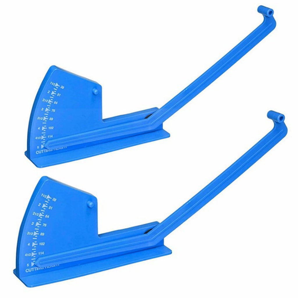 Deck Leveling Gauge 2 Pack Lawn Mower Vehicle Measuring Depth Gauge Deck Level